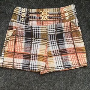 Stretch fitted shorts